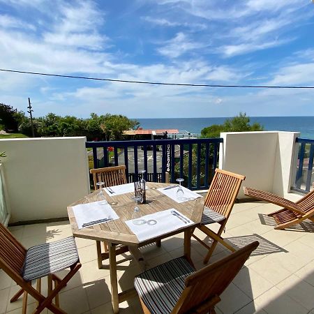 Bel Appartement Vue Mer - 1Er Rang Front De Mer Saint-Jean-de-Luz Bagian luar foto