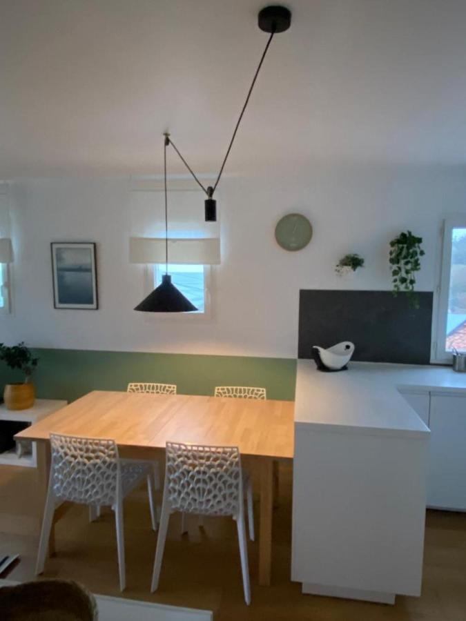 Bel Appartement Vue Mer - 1Er Rang Front De Mer Saint-Jean-de-Luz Bagian luar foto