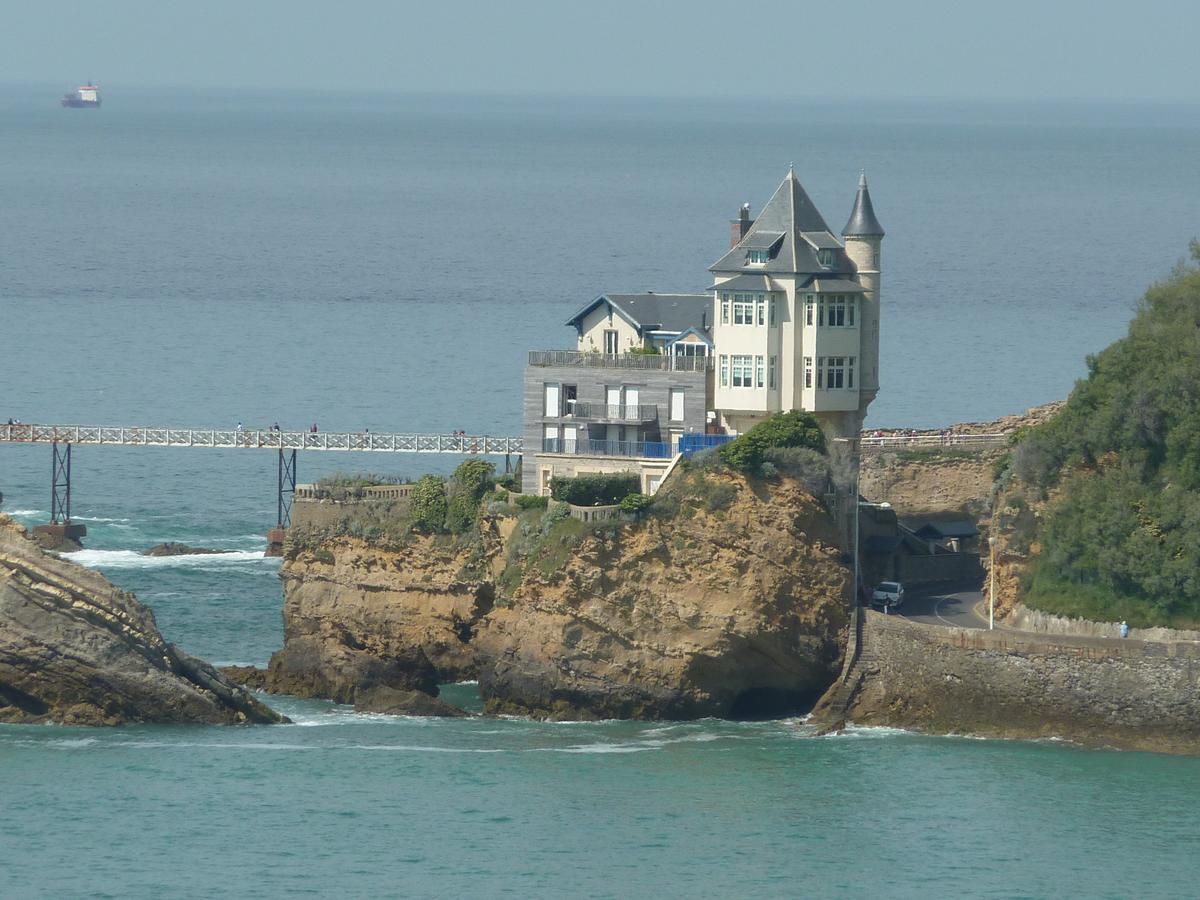 Bel Appartement Vue Mer - 1Er Rang Front De Mer Saint-Jean-de-Luz Bagian luar foto