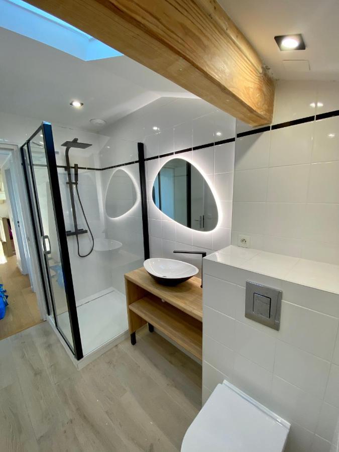 Bel Appartement Vue Mer - 1Er Rang Front De Mer Saint-Jean-de-Luz Bagian luar foto